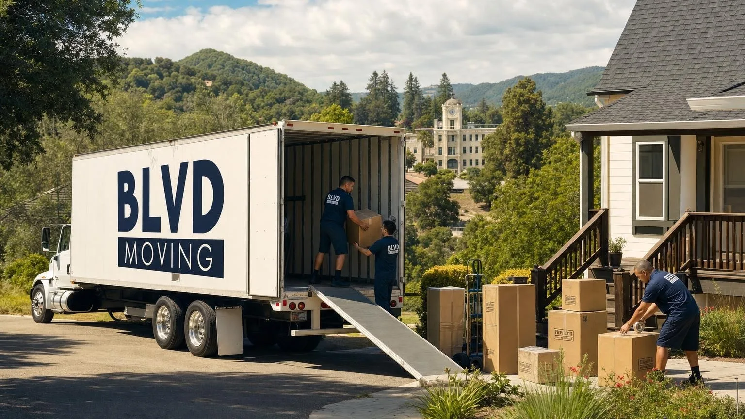 Calaveras County movers - BLVD Moving