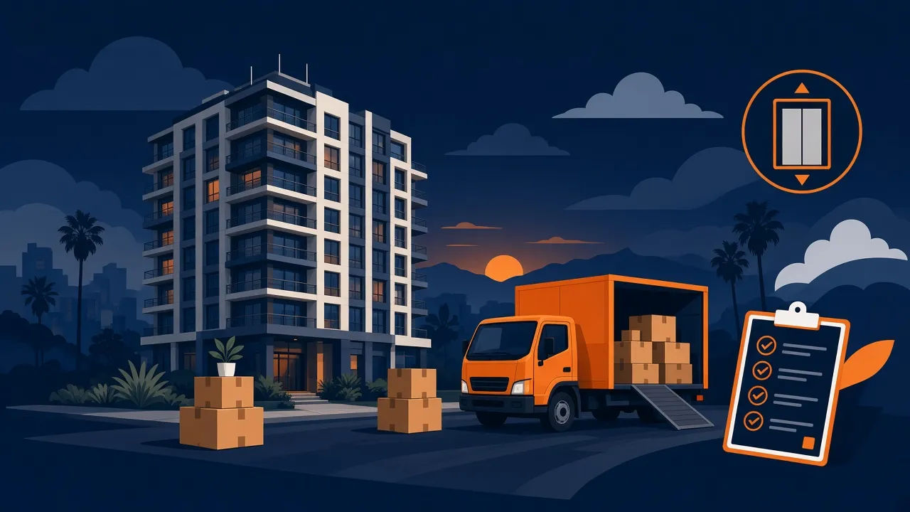 California Apartment Moving Checklist: Elevators, COI, Parking, and Access