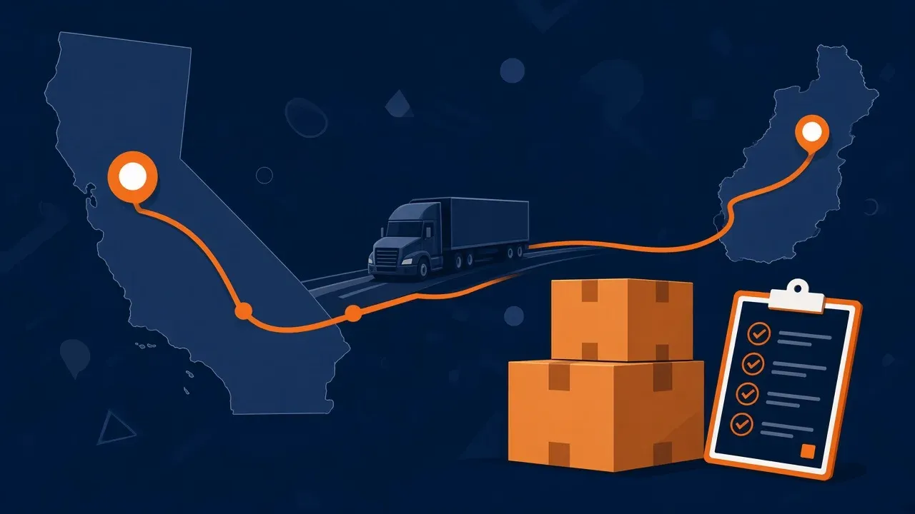 Long-Distance Move Prep: Inventory, Delivery Windows, and California Origins