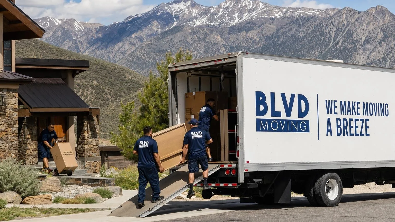 Inyo County movers - BLVD Moving