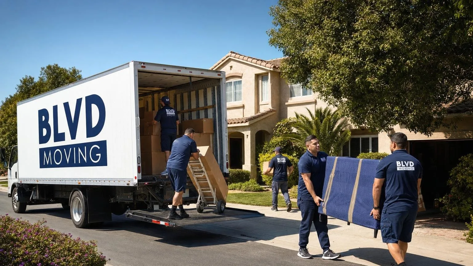 Kern County movers - BLVD Moving