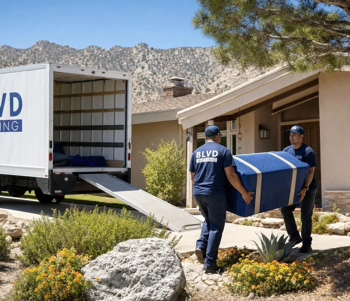 Plan a Move in Ridgecrest - BLVD Moving