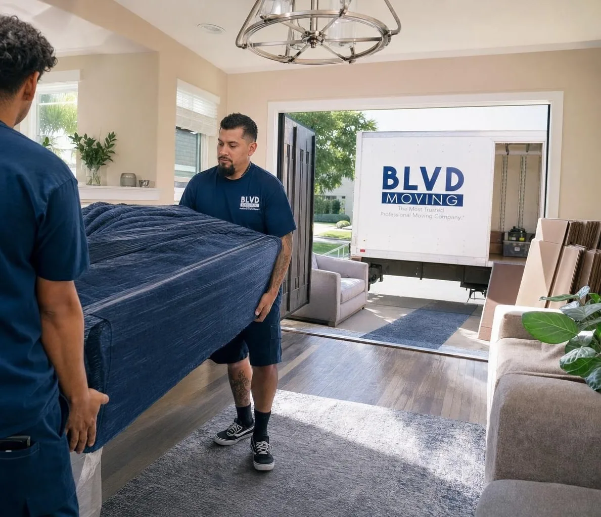 Plan a Move in Shafter - BLVD Moving