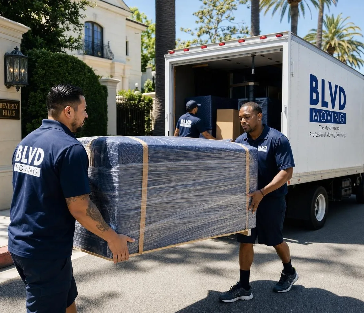 Planning a Move in Beverly Hills - BLVD Moving