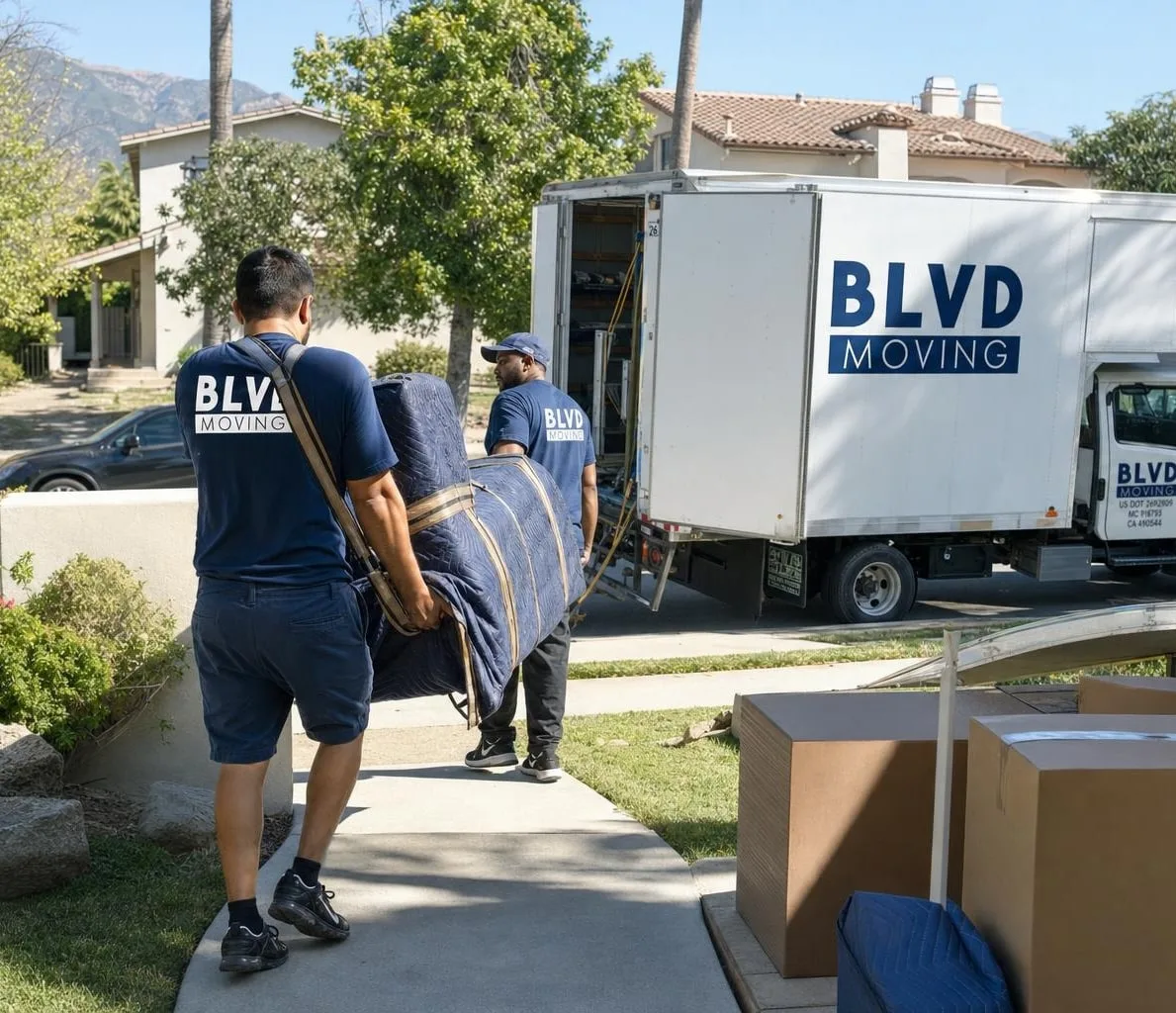 Plan a Move in Burbank - BLVD Moving