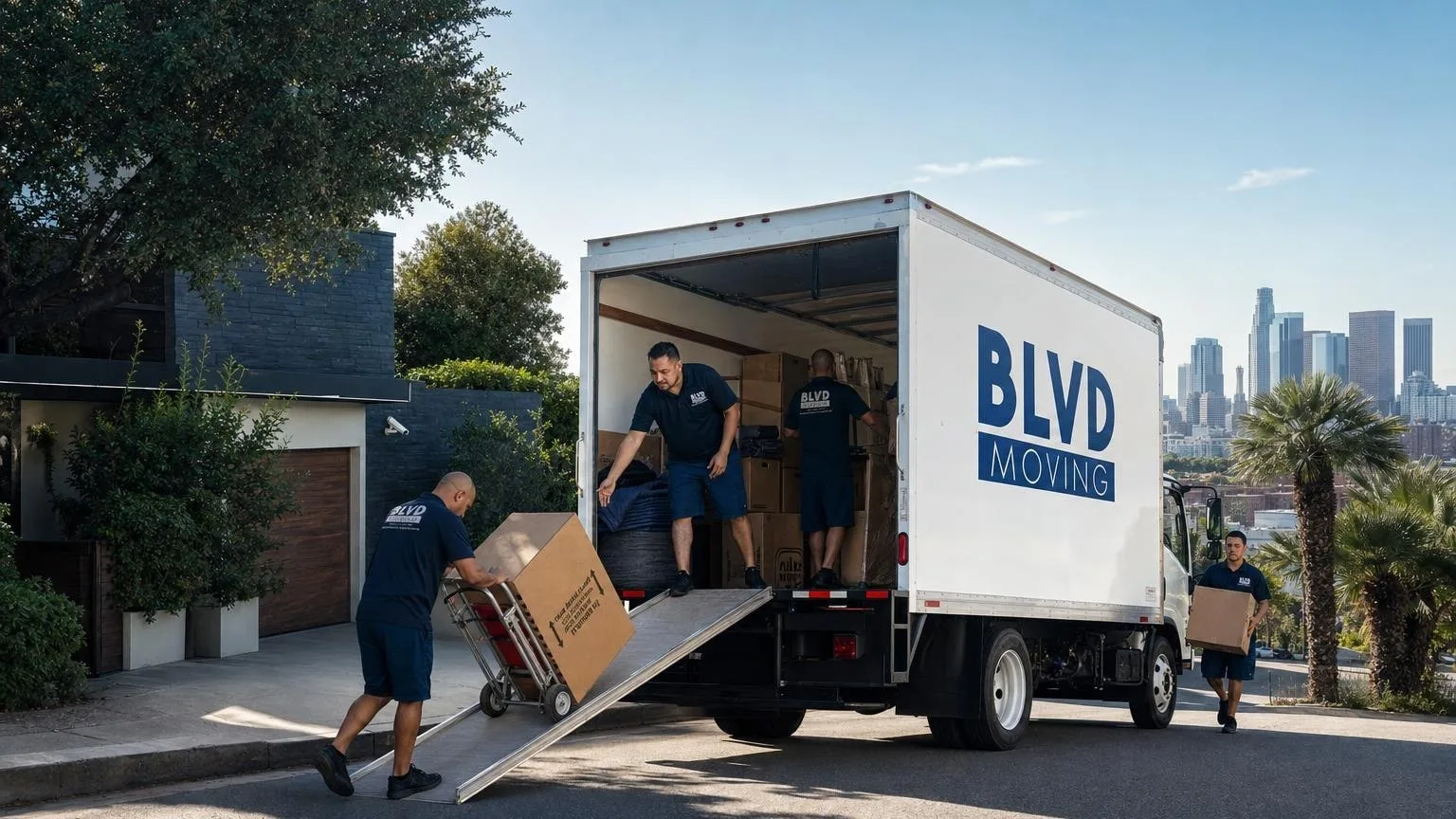 Los Angeles County movers - BLVD Moving