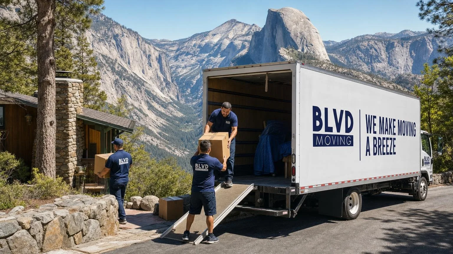 Yosemite National Park movers