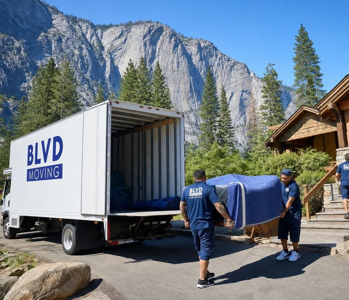 Plan a Move in Yosemite National Park - BLVD Moving