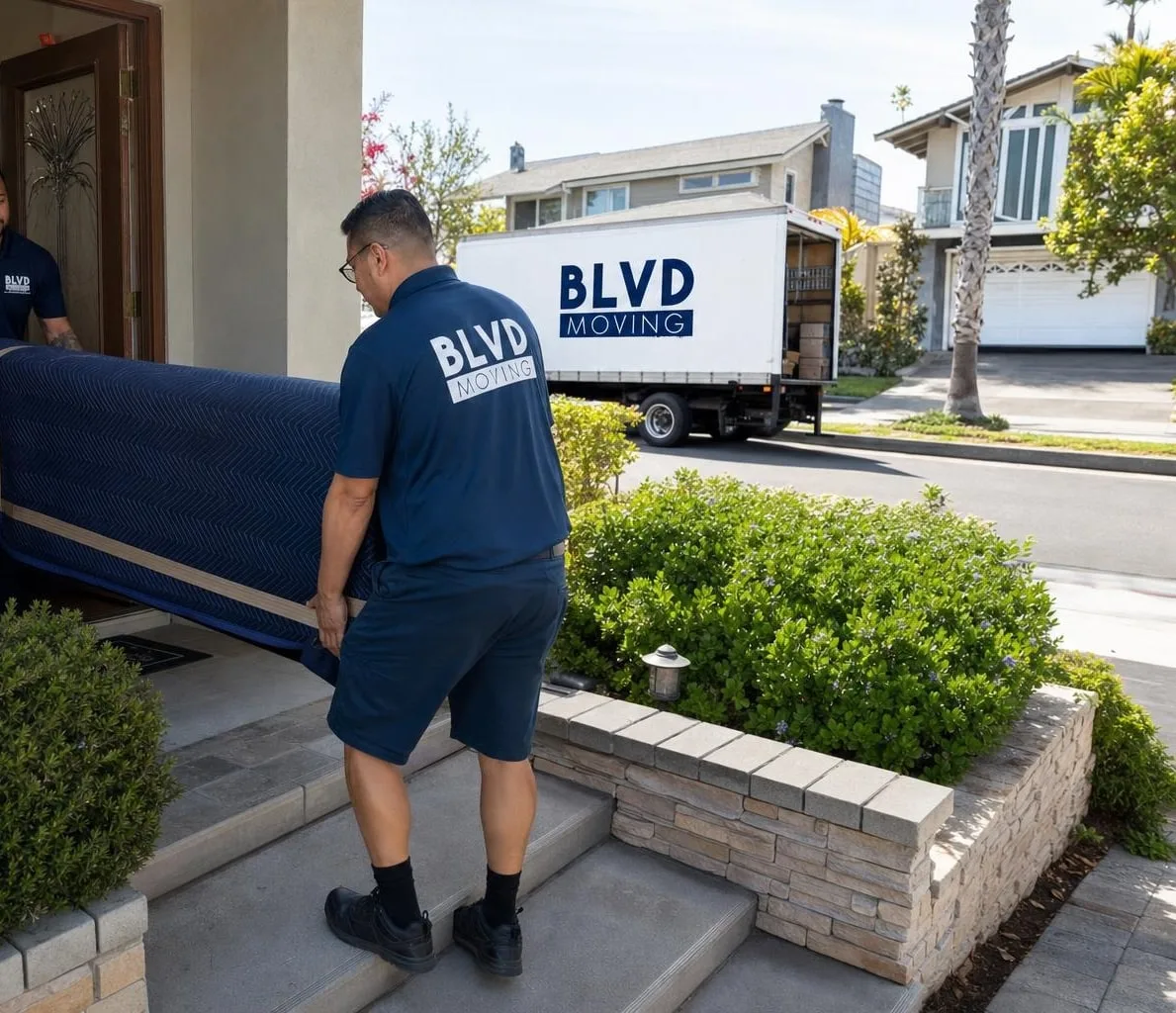Plan a Move in Fountain Valley - BLVD Moving