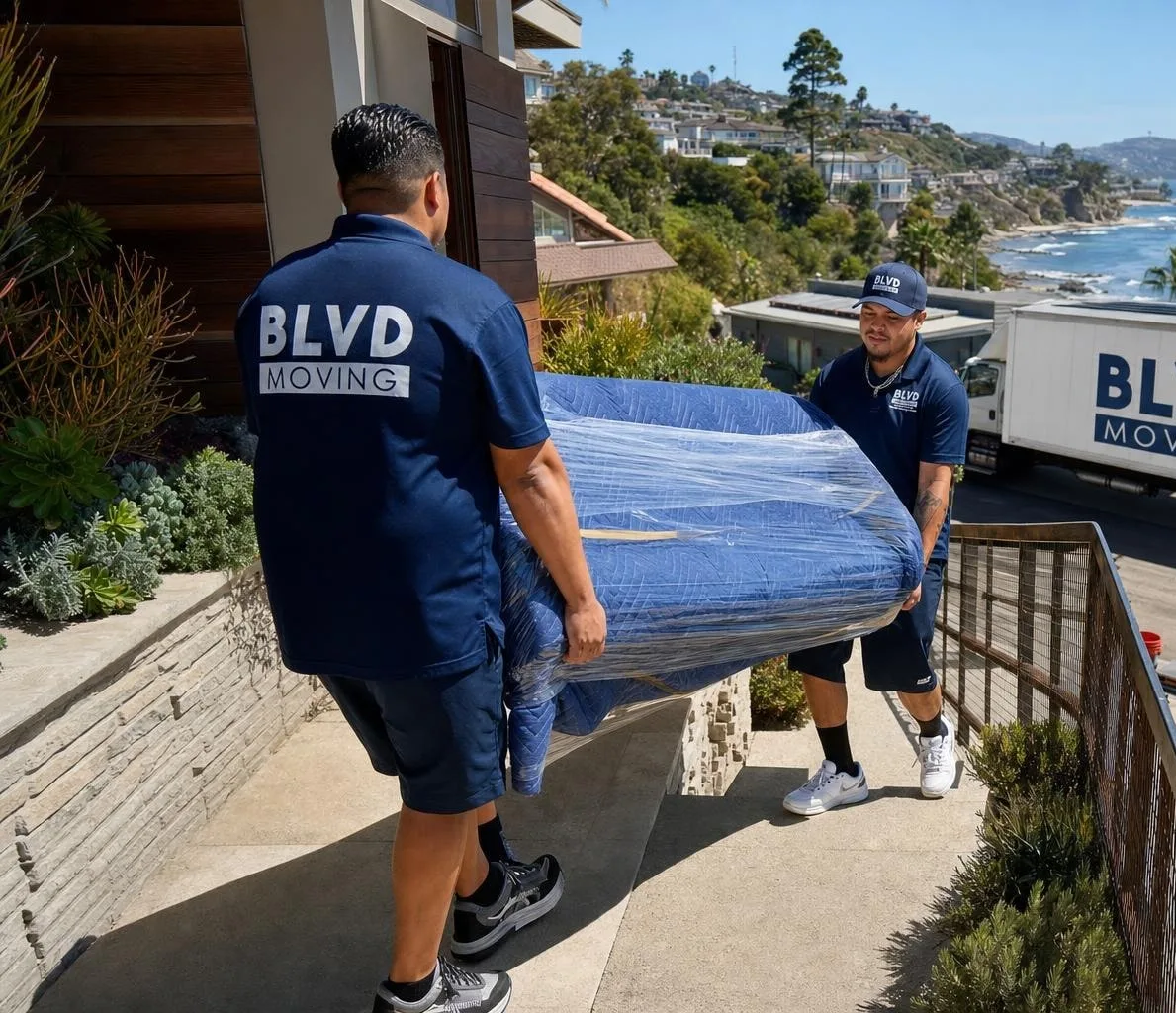 Plan a Move in Laguna Beach - BLVD Moving