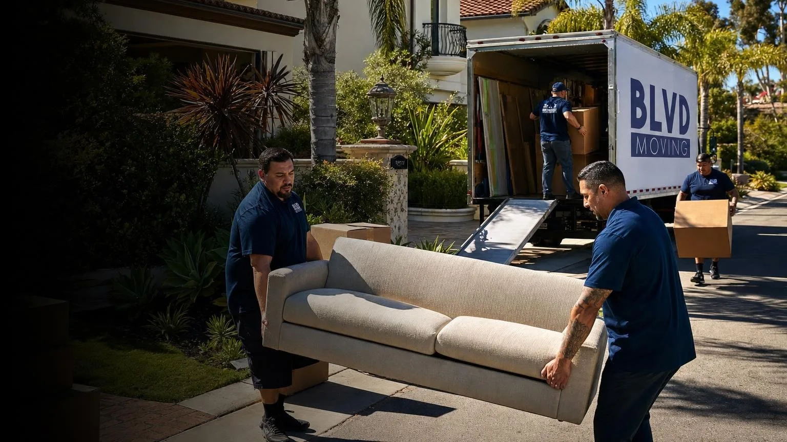 Orange County movers - BLVD Moving