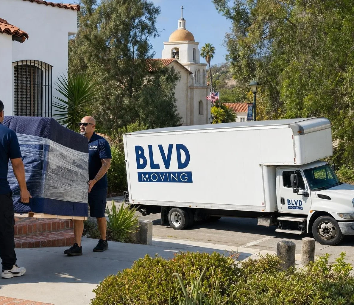 Plan a Move in San Juan Capistrano - BLVD Moving