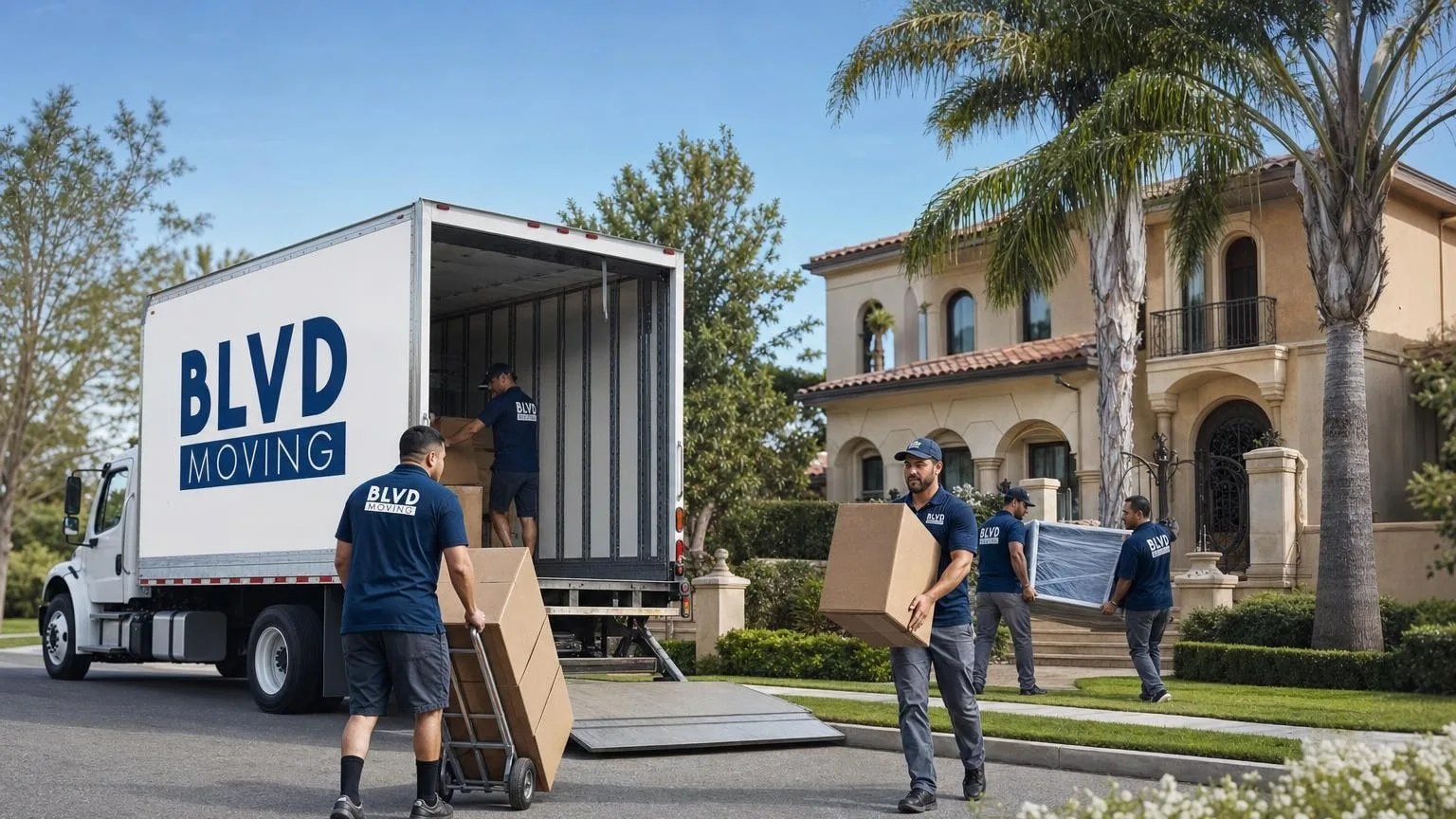 Riverside County movers - BLVD Moving