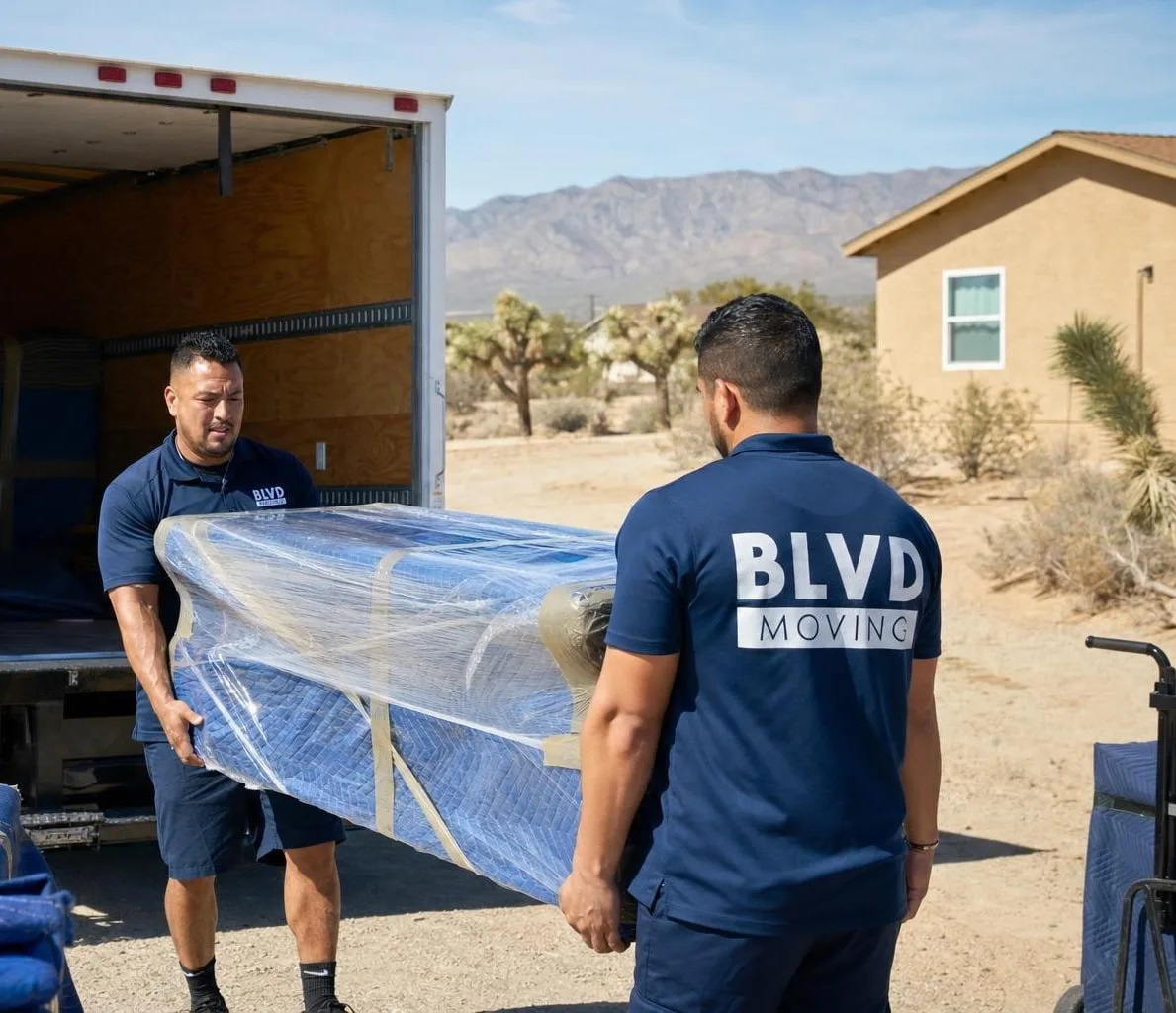 Plan a Move in Lucerne Valley - BLVD Moving