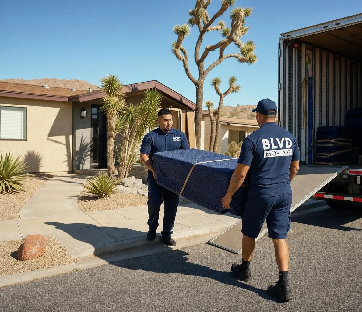 Plan a Move in Twentynine Palms - BLVD Moving