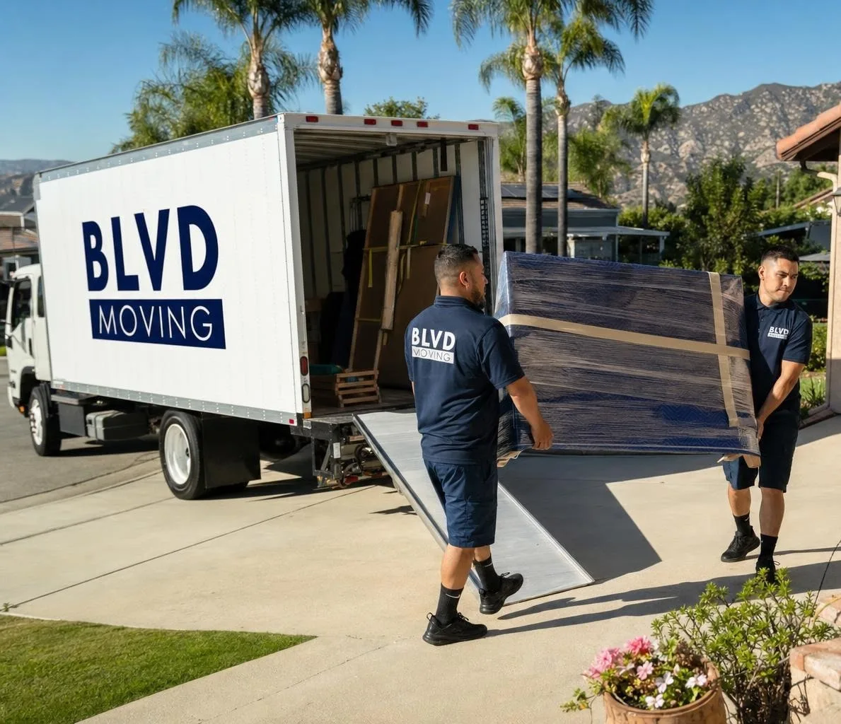 Plan a Move in Yucaipa - BLVD Moving