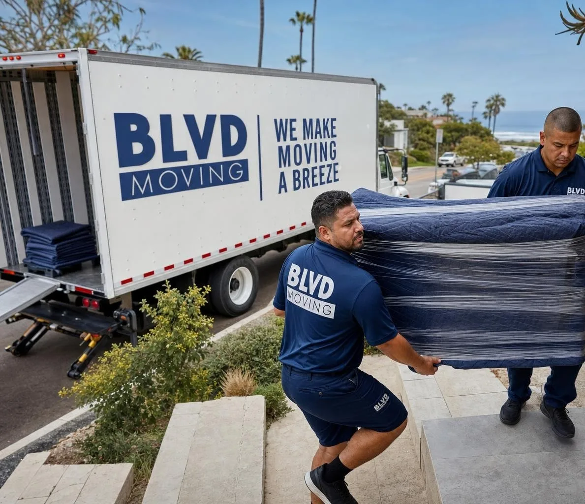 Plan a Move in Encinitas - BLVD Moving