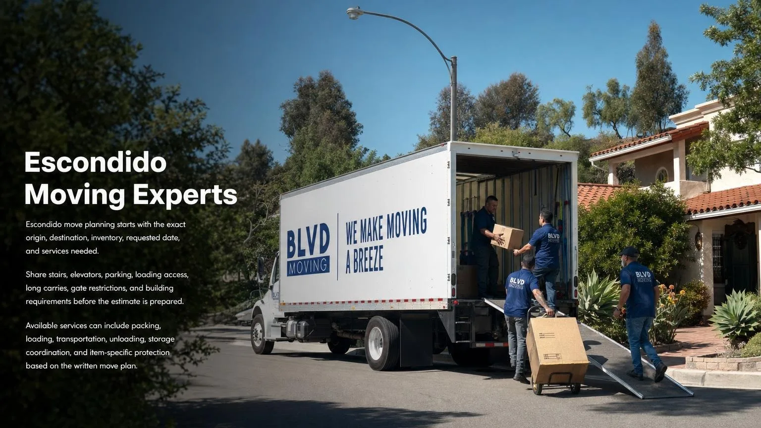 Escondido movers