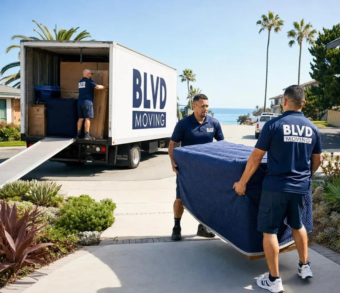 Plan a Move in Oceanside - BLVD Moving