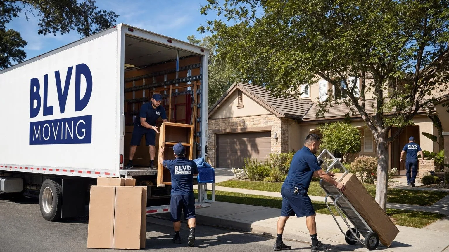 San Joaquin County movers - BLVD Moving