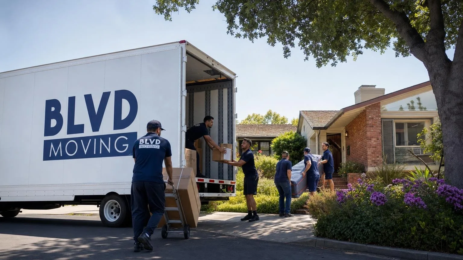 Santa Clara County movers - BLVD Moving