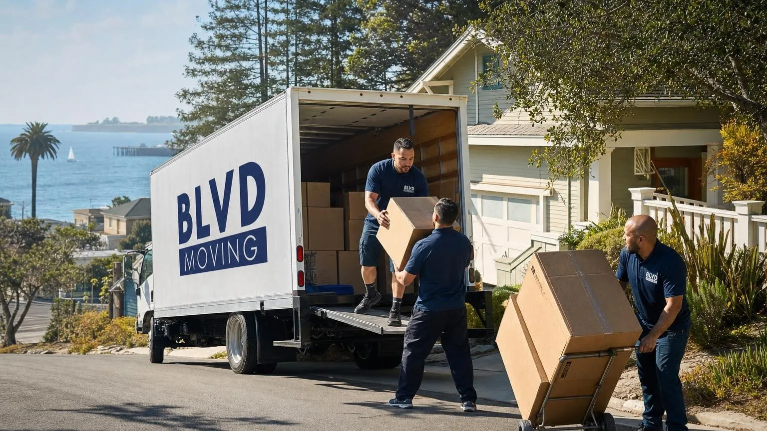 Santa Cruz County movers - BLVD Moving