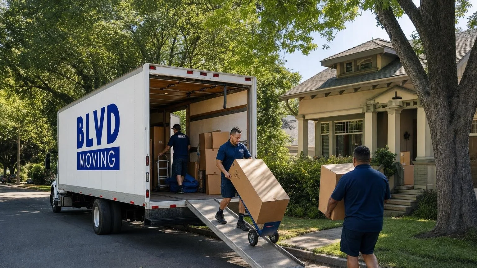 Stanislaus County movers - BLVD Moving